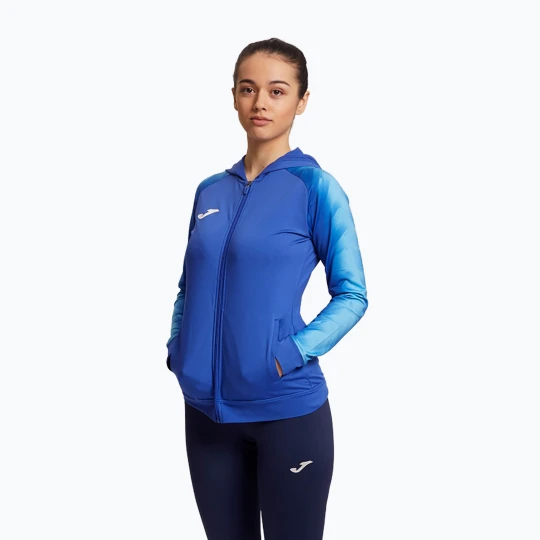 Zdjęcie produktu Bluza do biegania damska Joma Elite XI Hoodie royal Niebieski
