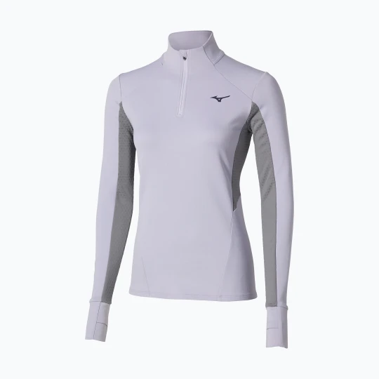 Zdjęcie produktu Bluza do biegania damska Mizuno Active Warm Half Zip icelandic blue