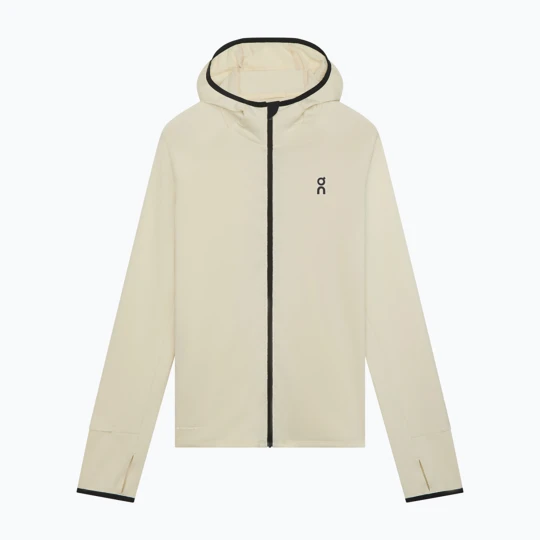 Zdjęcie produktu Bluza do biegania damska On Climate Zip Hoodie hare Beżowy