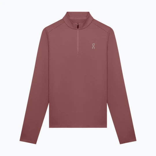 Zdjęcie produktu Bluza do biegania damska On Core 1 / 4 Zip barberry Bordowy