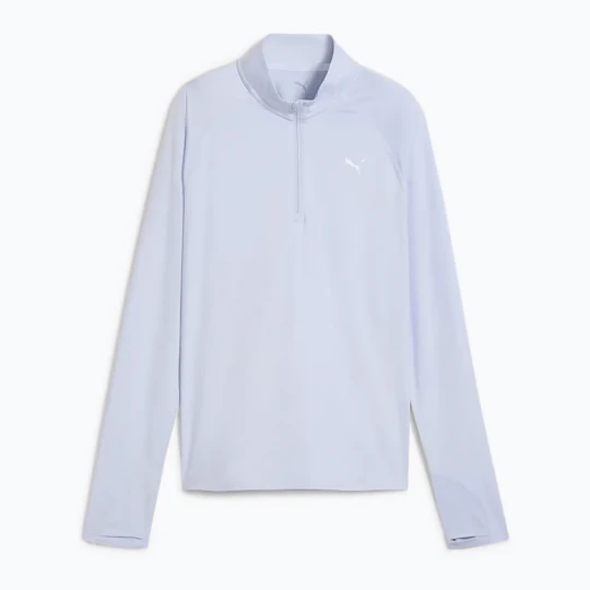 Zdjęcie produktu Bluza do biegania damska PUMA Run Velocity Cloudspun 1 / 4 Zip cool weather / heather Niebieski