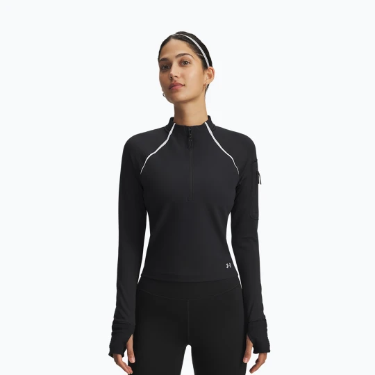 Zdjęcie produktu Bluza do biegania damska Under Armour Pro Half Zip black / reflective