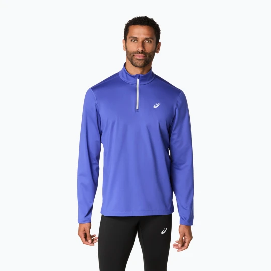 Zdjęcie produktu Bluza do biegania męska ASICS Core Half Zip Winter dark cobalt Niebieski