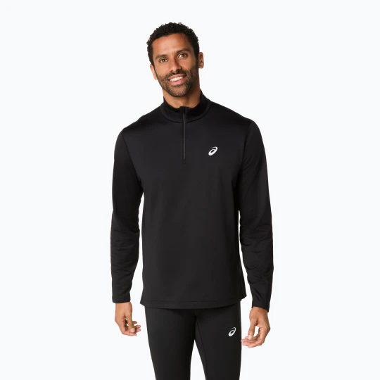 Zdjęcie produktu Bluza do biegania męska ASICS Core Half Zip Winter performance black