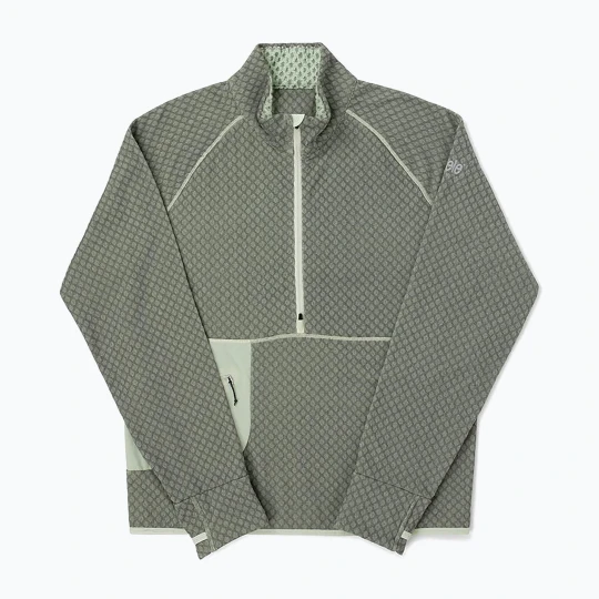 Zdjęcie produktu Bluza do biegania męska Ciele Athletics VLVHalfzip light moss Zielony