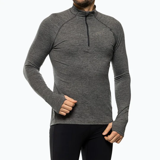 Zdjęcie produktu Bluza do biegania męska Inov-8 Train Elite Mid Half Zip dark grey