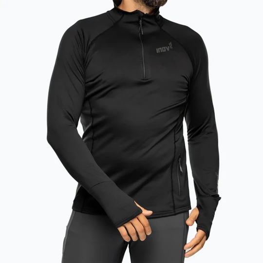 Zdjęcie produktu Bluza do biegania męska Inov-8 Venturelite Mid Half Zip black