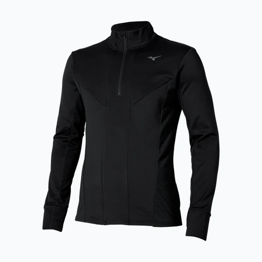 Zdjęcie produktu Bluza do biegania męska Mizuno Active Warm Half Zip black