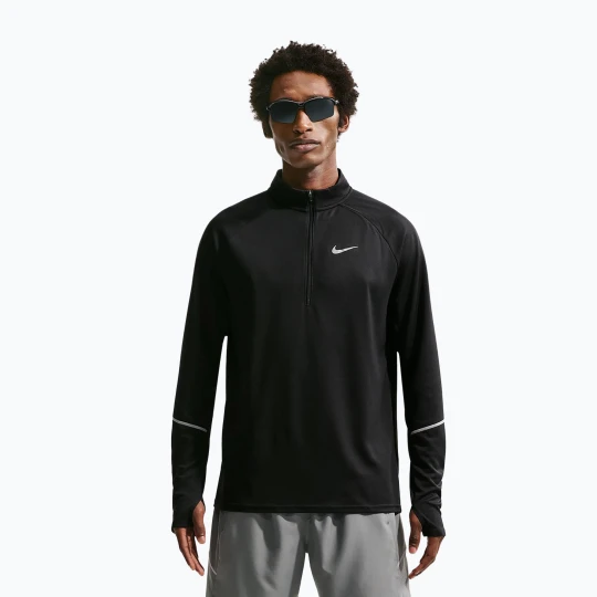 Zdjęcie produktu Bluza do biegania męska Nike Miler Dri-Fit UV 1 / 2 Zip black