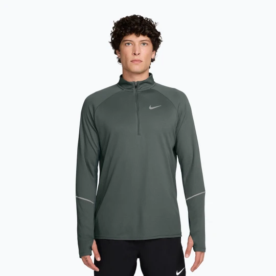 Zdjęcie produktu Bluza do biegania męska Nike Miler Dri-Fit UV 1 / 2 Zip camo green