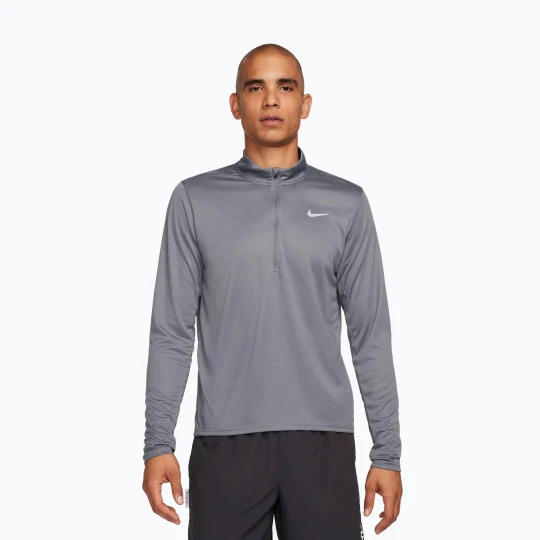 Zdjęcie produktu Bluza do biegania męska Nike Pacer Dri-Fit 1/2 Zip smoke grey