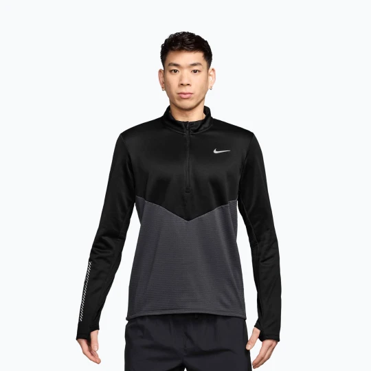 Zdjęcie produktu Bluza do biegania męska Nike Pacer Winterized 1 / 2 Zip anthracite / black