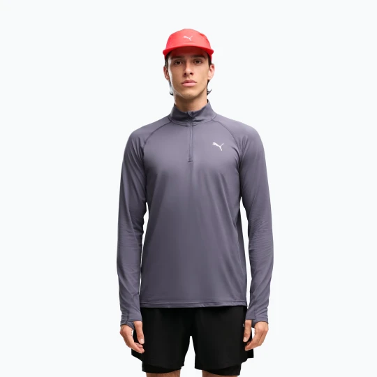 Zdjęcie produktu Bluza do biegania męska PUMA Run Velocity Cloudspun 1 / 4 Zip inky depths Granatowy