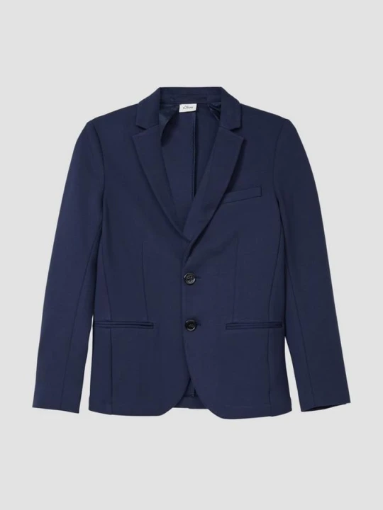 Zdjęcie produktu Bluza do joggingu wykonana z elastycznego dżerseju interlock s.Oliver niebieski