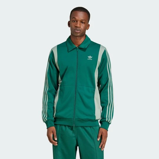 Zdjęcie produktu Bluza dresowa Adicolor Panel Adidas zielony
