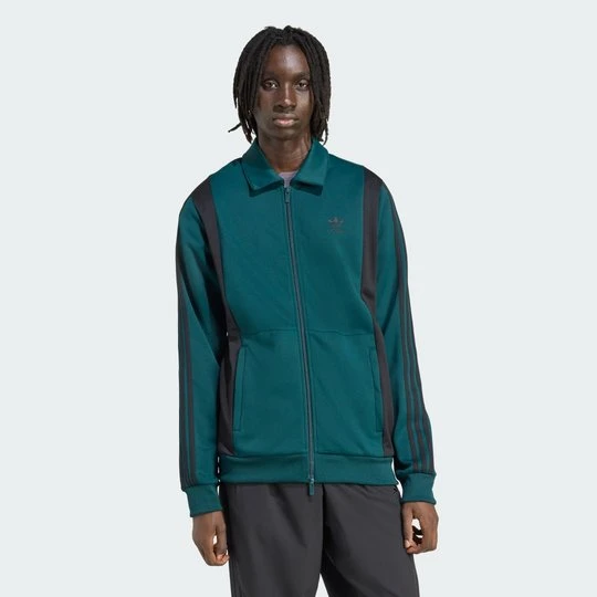 Zdjęcie produktu Bluza dresowa Adicolor Panel Adidas zielony