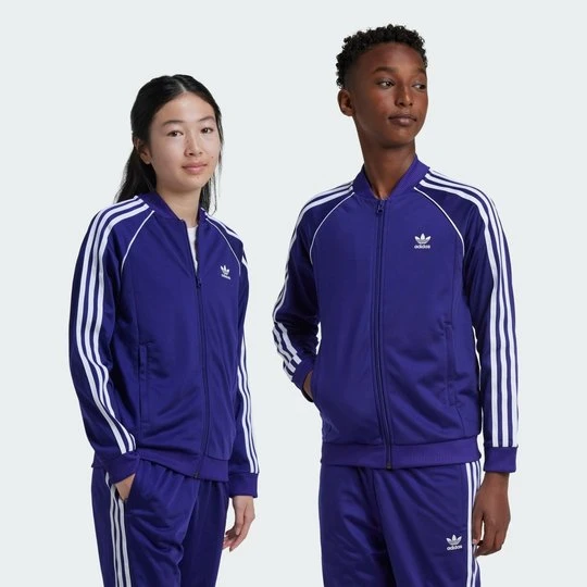 Zdjęcie produktu Bluza dresowa Adicolor SST Kids Adidas Collegiate Purple