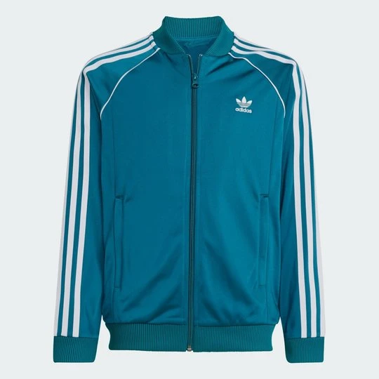 Zdjęcie produktu Bluza dresowa Adicolor SST Kids Adidas Legacy Teal