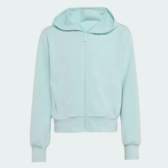 Zdjęcie produktu Bluza dresowa adidas Girls Full Zip Hoodie Halo Mint