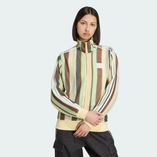 Zdjęcie produktu BLUZA DRESOWA ADIDAS ORIGINALS SUMMER GLOW KNITTED FIREBIRD Easy Yellow