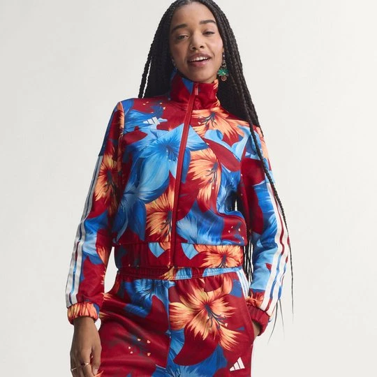 Zdjęcie produktu BLUZA DRESOWA ADIDAS x FARM RIO HOUSE OF TIRO niebieski