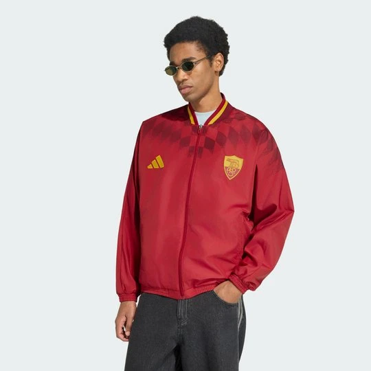 Zdjęcie produktu Bluza dresowa AS Roma Stadium Adidas Team Victory Red