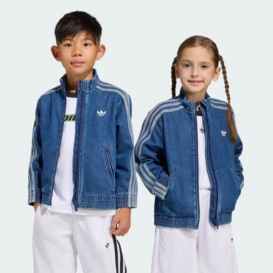 Zdjęcie produktu BLUZA DRESOWA DENIM FIREBIRD Adidas Blue Denim