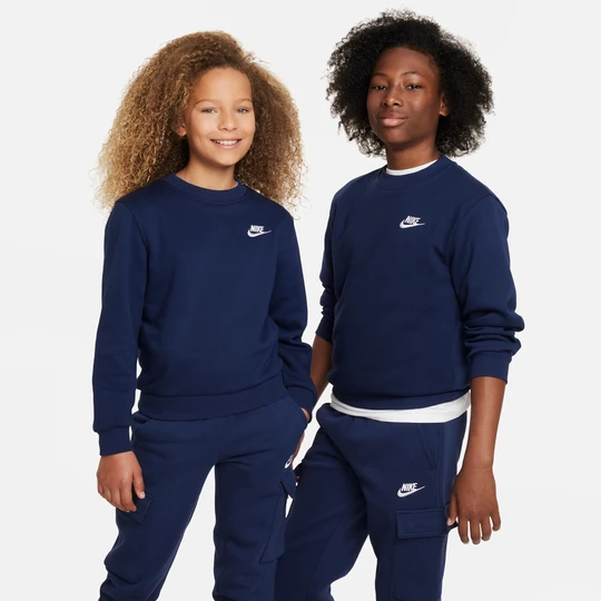 Zdjęcie produktu Bluza dresowa dla dużych dzieci Nike Club Fleece - Niebieski