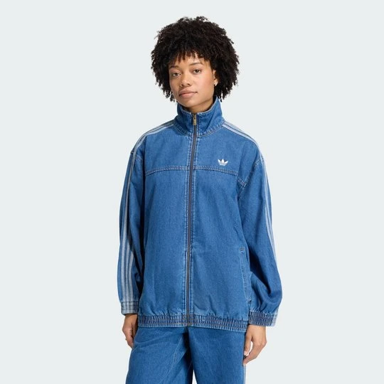 Zdjęcie produktu BLUZA DRESOWA FIREBIRD ADILENIUM DENIM Adidas Blue Denim