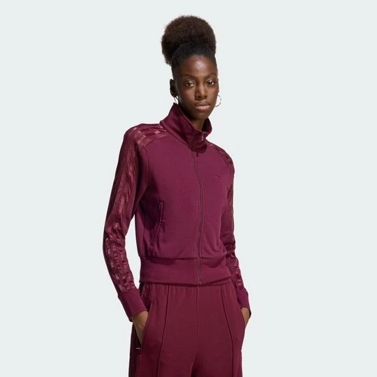Zdjęcie produktu BLUZA DRESOWA FIREBIRD LACE Adidas bordowy