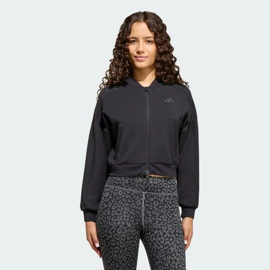 Zdjęcie produktu BLUZA DRESOWA FUTURE ICONS 3 STRIPES FULL ZIP Adidas czarny