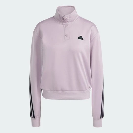 Zdjęcie produktu Bluza dresowa Iconic Wrapping 3-Stripes Snap Adidas