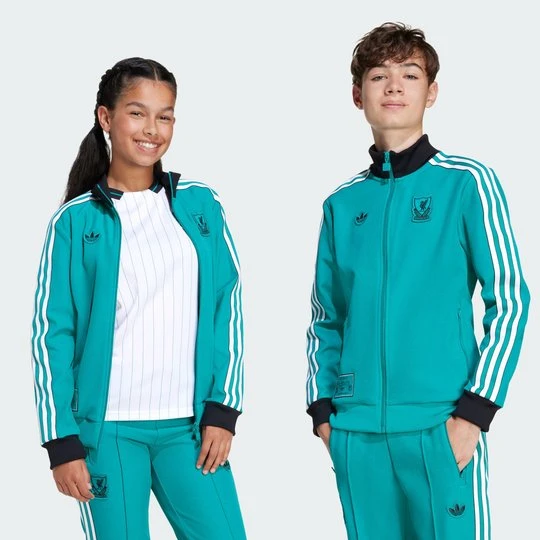 Zdjęcie produktu Bluza dresowa Liverpool FC Terrace Icons Adidas Sea Green