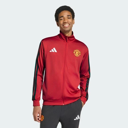 Zdjęcie produktu Bluza dresowa Manchester United DNA Adidas Mufc Red