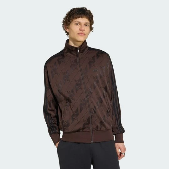 Zdjęcie produktu BLUZA DRESOWA MONOGRAM FIREBIRD Adidas Aurora Coffee