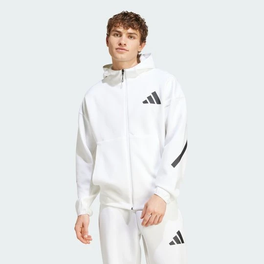 Zdjęcie produktu Bluza dresowa New adidas Z.N.E. Full-Zip Hooded biały