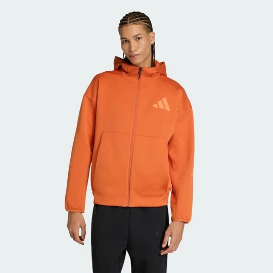 Zdjęcie produktu Bluza dresowa New adidas Z.N.E. Full-Zip Hooded Fox Orange