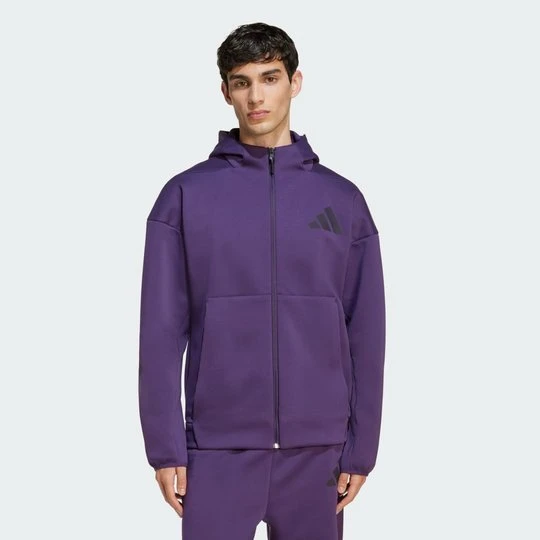 Zdjęcie produktu Bluza dresowa New adidas Z.N.E. Full-Zip Hooded Aurora Plum