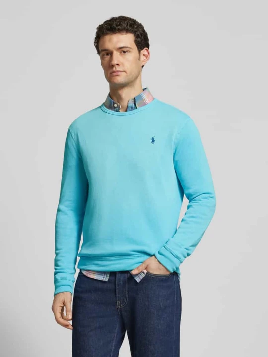 Zdjęcie produktu Bluza dresowa o regularnym kroju z mieszanki bawełny Polo Ralph Lauren Morski