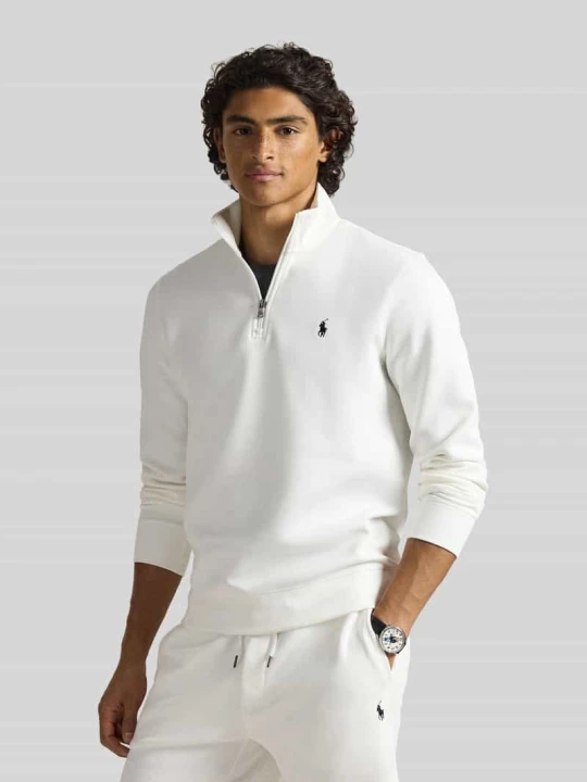 Zdjęcie produktu Bluza dresowa o regularnym kroju z mieszanki bawełny Polo Ralph Lauren Biały
