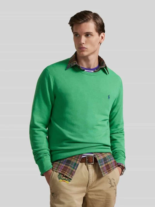 Zdjęcie produktu Bluza dresowa o regularnym kroju z mieszanki bawełny Polo Ralph Lauren Zielony
