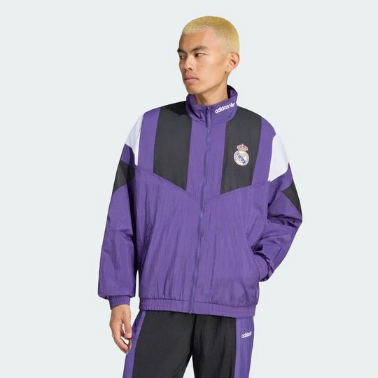 Zdjęcie produktu Bluza dresowa Real Madryt EQT Adidas purpurowy