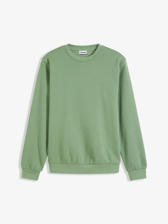 Zdjęcie produktu Bluza dresowa regular fit BonPrix zielony