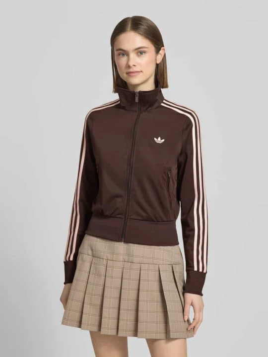 Zdjęcie produktu Bluza dresowa Regular Fit z haftowanym logo adidas Originals Czekoladowy