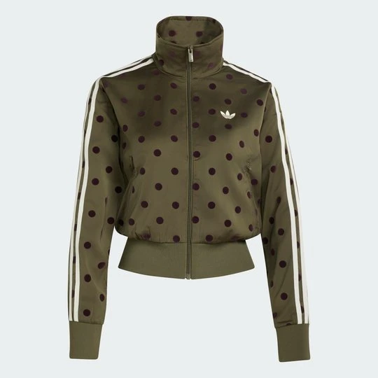 Zdjęcie produktu Bluza dresowa SATIN POLKA DOTS TT Adidas Olive Strata