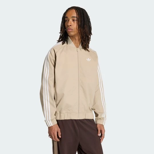Zdjęcie produktu BLUZA DRESOWA SST ADICOLOR CLASSICS COTTON TWILL Adidas Khaki Three