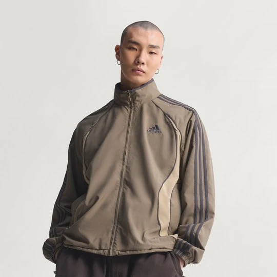 Zdjęcie produktu Bluza dresowa Teamgeist Adicolor Adidas Blanch Brown