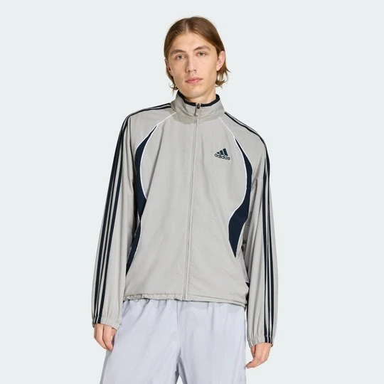 Zdjęcie produktu Bluza dresowa Teamgeist Adicolor Adidas Grey Two