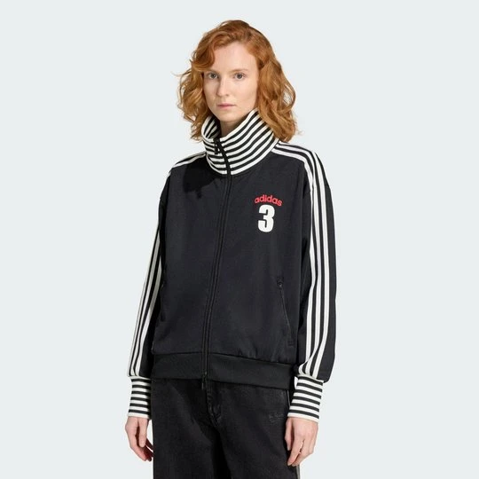 Zdjęcie produktu Bluza dresowa VINTAGE BB TT STRIPED RIB Adidas czarny
