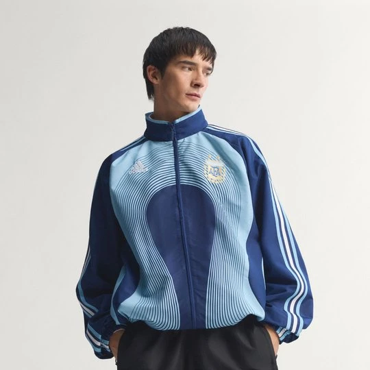 Zdjęcie produktu Bluza dresowa wyjazdowa Argentyna 2006 Adidas Dark Blue